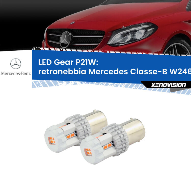 0 Retronebbia LED per Mercedes Classe-B W246, W242 prima serie: P21W Gear <p>Coppia <strong>LED P21W Rossi per </strong><strong>Retronebbia</strong> <strong>Mercedes</strong> <strong>Classe-B </strong>(W246, W242) prima serie: ultracompatti, illuminazione a 360 gradi e Canbus. Qualità Massima.</p>
<div> </div>