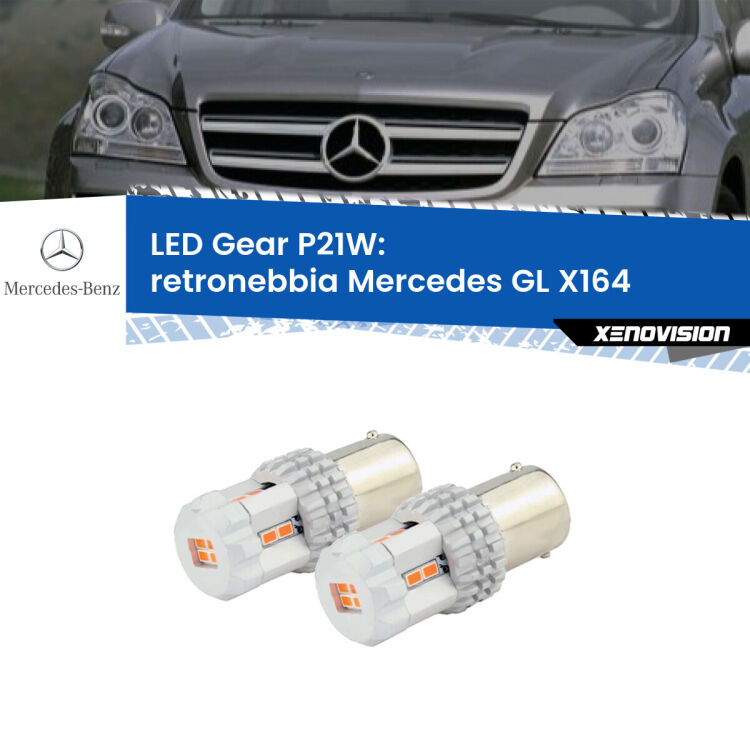 0 Retronebbia LED per Mercedes GL X164 prima serie: P21W Gear <p>Coppia <strong>LED P21W Rossi per </strong><strong>Retronebbia</strong> <strong>Mercedes</strong> <strong>GL </strong>(X164) prima serie: ultracompatti, illuminazione a 360 gradi e Canbus. Qualità Massima.</p>
<div> </div>
