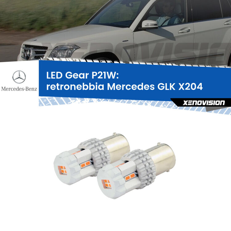 0 Retronebbia LED per Mercedes GLK X204 2008 - 2015: P21W Gear <p>Coppia <strong>LED P21W Rossi per </strong><strong>Retronebbia</strong> <strong>Mercedes</strong> <strong>GLK </strong>(X204) 2008 - 2015: ultracompatti, illuminazione a 360 gradi e Canbus. Qualità Massima.</p>
<div> </div>