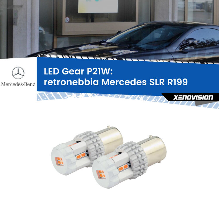 0 Retronebbia LED per Mercedes SLR R199 2004 in poi: P21W Gear <p>Coppia <strong>LED P21W Rossi per </strong><strong>Retronebbia</strong> <strong>Mercedes</strong> <strong>SLR </strong>(R199) 2004 in poi: ultracompatti, illuminazione a 360 gradi e Canbus. Qualità Massima.</p>
<div> </div>