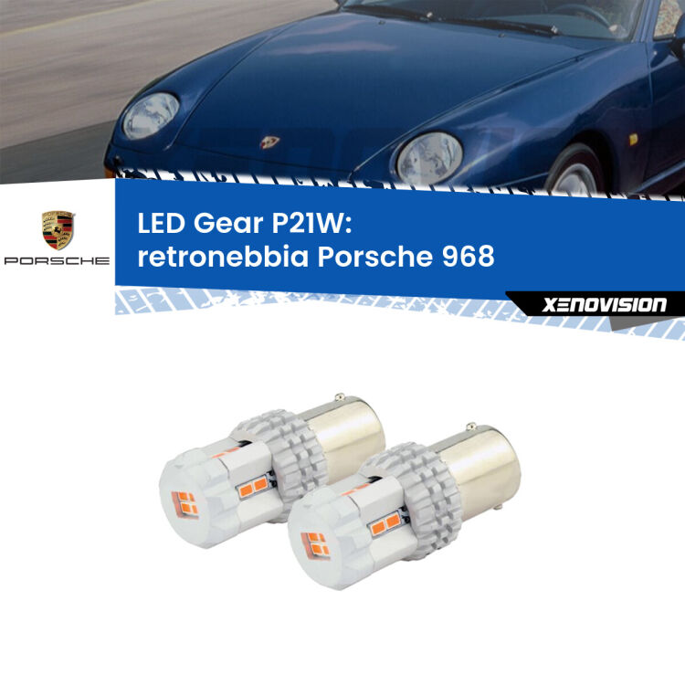 0 Retronebbia LED per Porsche 968  1991 - 1995: P21W Gear <p>Coppia <strong>LED P21W Rossi per </strong><strong>Retronebbia</strong> <strong>Porsche</strong> <strong>968 </strong> 1991 - 1995: ultracompatti, illuminazione a 360 gradi e Canbus. Qualità Massima.</p>
<div> </div>