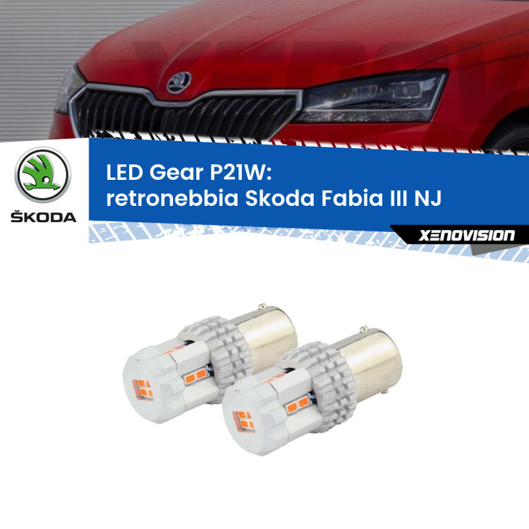 0 Retronebbia LED per Skoda Fabia III NJ 2014 in poi: P21W Gear <p>Coppia <strong>LED P21W Rossi per </strong><strong>Retronebbia</strong> <strong>Skoda</strong> <strong>Fabia III </strong>(NJ) 2014 in poi: ultracompatti, illuminazione a 360 gradi e Canbus. Qualità Massima.</p>
<div> </div>