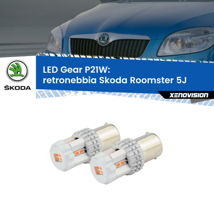 <p>Coppia <strong>LED P21W Rossi per </strong><strong>Retronebbia</strong> <strong>Skoda</strong> <strong>Roomster </strong>(5J) 2006 - 2015: ultracompatti, illuminazione a 360 gradi e Canbus. Qualità Massima.</p>
<div> </div>