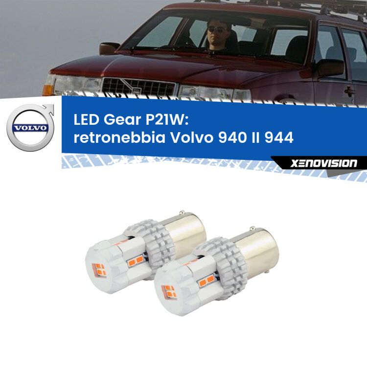 0 Retronebbia LED per Volvo 940 II 944 1994 - 1998: P21W Gear <p>Coppia <strong>LED P21W Rossi per </strong><strong>Retronebbia</strong> <strong>Volvo</strong> <strong>940 II </strong>(944) 1994 - 1998: ultracompatti, illuminazione a 360 gradi e Canbus. Qualità Massima.</p>
<div> </div>