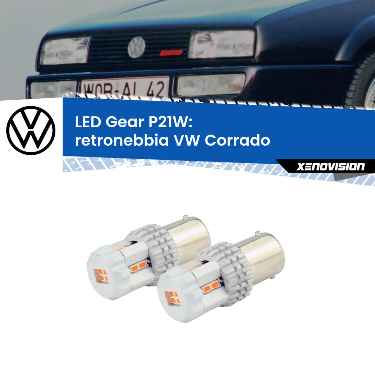 0 Retronebbia LED per VW Corrado 1988 - 1995: P21W Gear <p>Coppia <strong>LED P21W Rossi per </strong><strong>Retronebbia</strong> <strong>VW</strong> <strong>Corrado </strong> 1988 - 1995: ultracompatti, illuminazione a 360 gradi e Canbus. Qualità Massima.</p>
<div> </div>