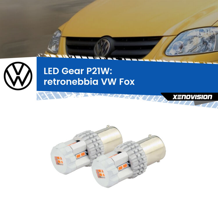 0 Retronebbia LED per VW Fox 2003 - 2014: P21W Gear <p>Coppia <strong>LED P21W Rossi per </strong><strong>Retronebbia</strong> <strong>VW</strong> <strong>Fox </strong> 2003 - 2014: ultracompatti, illuminazione a 360 gradi e Canbus. Qualità Massima.</p>
<div> </div>