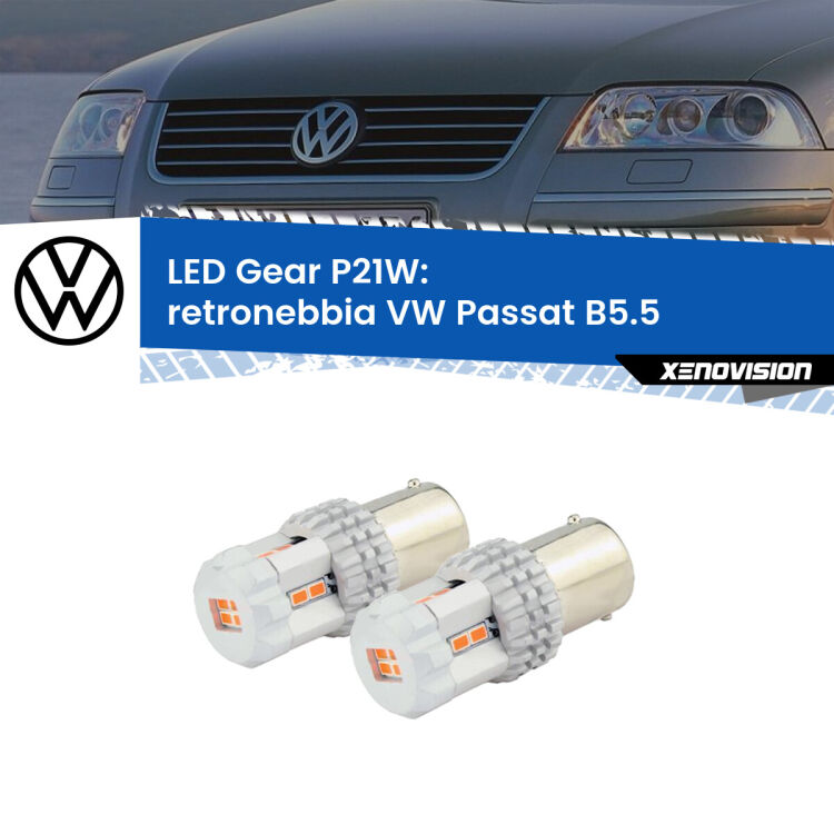 0 Retronebbia LED per VW Passat B5.5 2000 - 2005: P21W Gear <p>Coppia <strong>LED P21W Rossi per </strong><strong>Retronebbia</strong> <strong>VW</strong> <strong>Passat </strong>(B5.5) 2000 - 2005: ultracompatti, illuminazione a 360 gradi e Canbus. Qualità Massima.</p>
<div> </div>