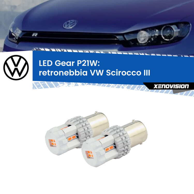 0 Retronebbia LED per VW Scirocco III 2008 - 2017: P21W Gear <p>Coppia <strong>LED P21W Rossi per </strong><strong>Retronebbia</strong> <strong>VW</strong> <strong>Scirocco </strong>(III) 2008 - 2017: ultracompatti, illuminazione a 360 gradi e Canbus. Qualità Massima.</p>
<div> </div>