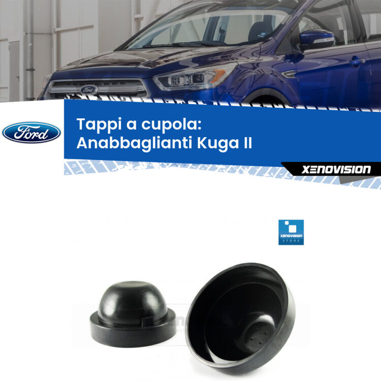Copertura Auto Completa Impermeabile Per Esterni, Protezione Sole Pioggia E Polvere, Anti-UV, Colore Nero, Per Ford Kuga 2013-2025