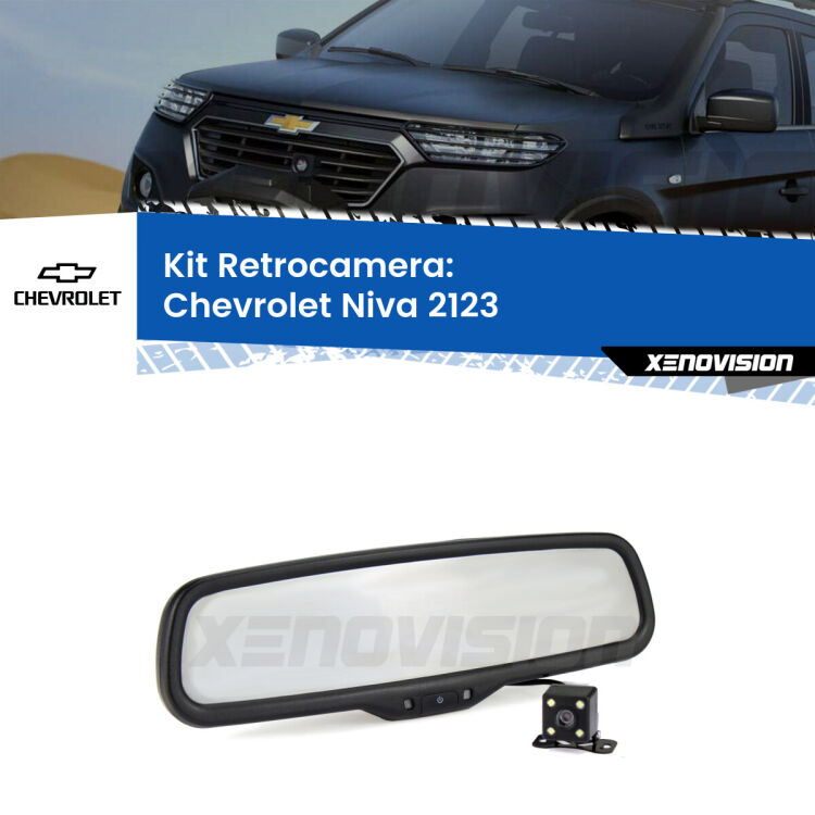 Telecamera e Specchio retrovisore OEM Look con display invisibile per Chevrolet Niva 2123 Kit Telecamera Parcheggio e Specchietto retrovisore con display invisibile per Chevrolet Niva 2123. Spento è identico all’originale. In retromarcia, l’immagine appare in un riquadro prima invisibile