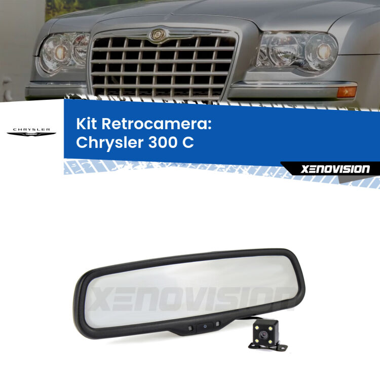 Telecamera e Specchio retrovisore OEM Look con display invisibile per Chrysler 300 C Kit Telecamera Parcheggio e Specchietto retrovisore con display invisibile per Chrysler 300 C . Spento è identico all’originale. In retromarcia, l’immagine appare in un riquadro prima invisibile