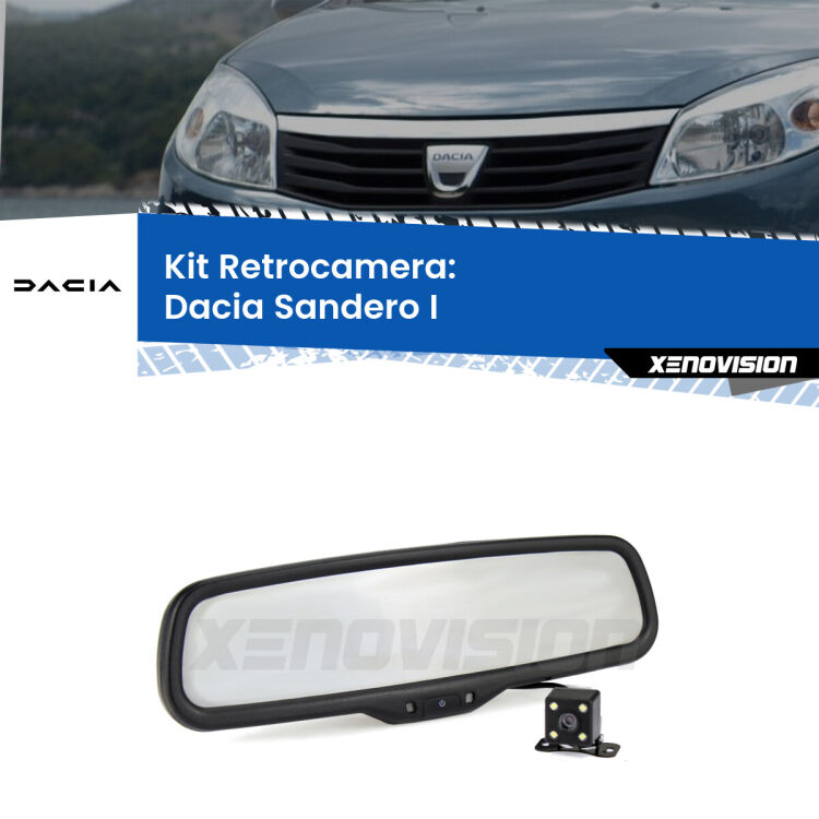 Telecamera e Specchio retrovisore OEM Look con display invisibile per Dacia Sandero I Kit Telecamera Parcheggio e Specchietto retrovisore con display invisibile per Dacia Sandero I . Spento è identico all’originale. In retromarcia, l’immagine appare in un riquadro prima invisibile