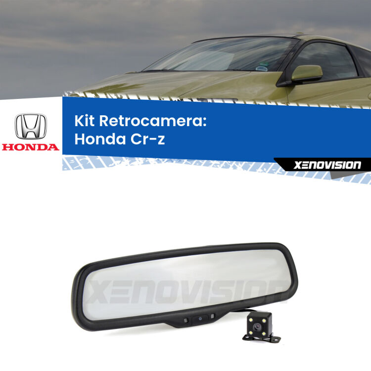 Telecamera e Specchio retrovisore OEM Look con display invisibile per Honda Cr-z Kit Telecamera Parcheggio e Specchietto retrovisore con display invisibile per Honda Cr-z . Spento è identico all’originale. In retromarcia, l’immagine appare in un riquadro prima invisibile