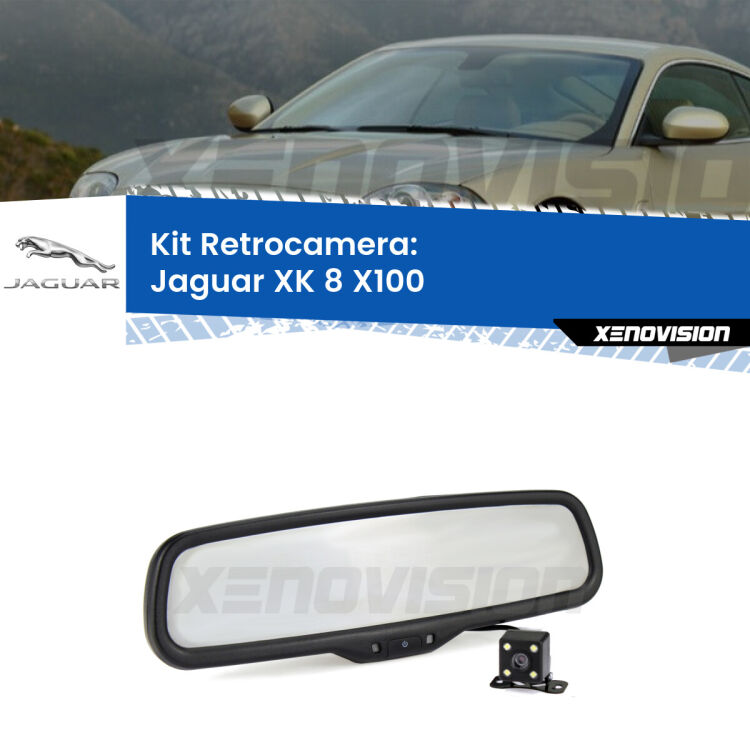 Telecamera e Specchio retrovisore OEM Look con display invisibile per Jaguar XK 8 X100 Kit Telecamera Parcheggio e Specchietto retrovisore con display invisibile per Jaguar XK 8 X100. Spento è identico all’originale. In retromarcia, l’immagine appare in un riquadro prima invisibile