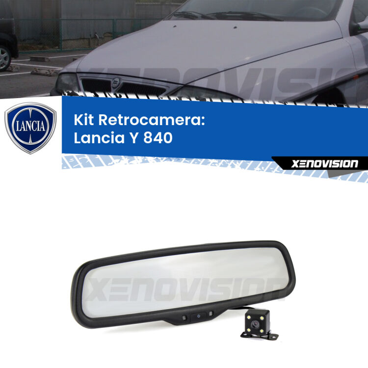 Telecamera e Specchio retrovisore OEM Look con display invisibile per Lancia Y 840 Kit Telecamera Parcheggio e Specchietto retrovisore con display invisibile per Lancia Y 840. Spento è identico all’originale. In retromarcia, l’immagine appare in un riquadro prima invisibile