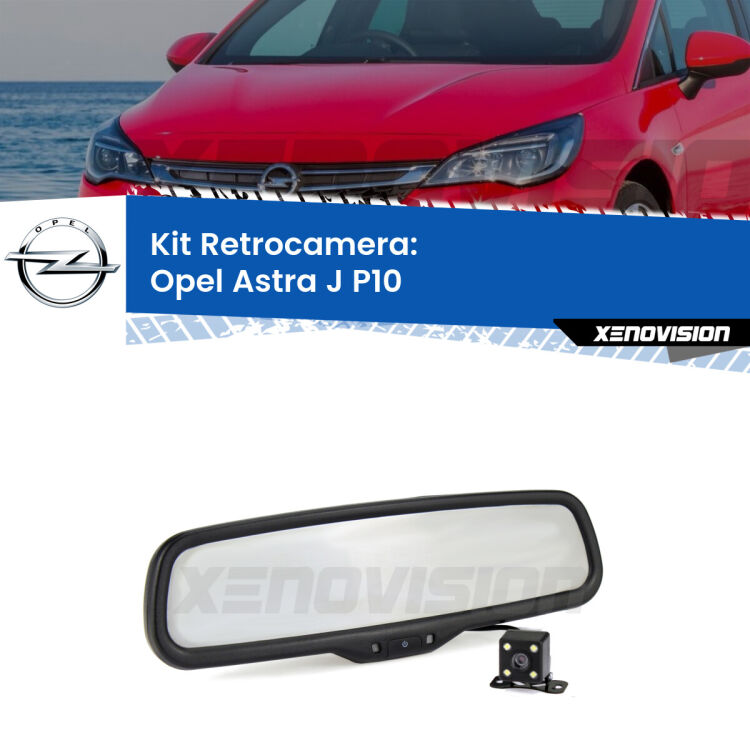 Telecamera e Specchio retrovisore OEM Look con display invisibile per Opel Astra J P10 Kit Telecamera Parcheggio e Specchietto retrovisore con display invisibile per Opel Astra J P10. Spento è identico all’originale. In retromarcia, l’immagine appare in un riquadro prima invisibile