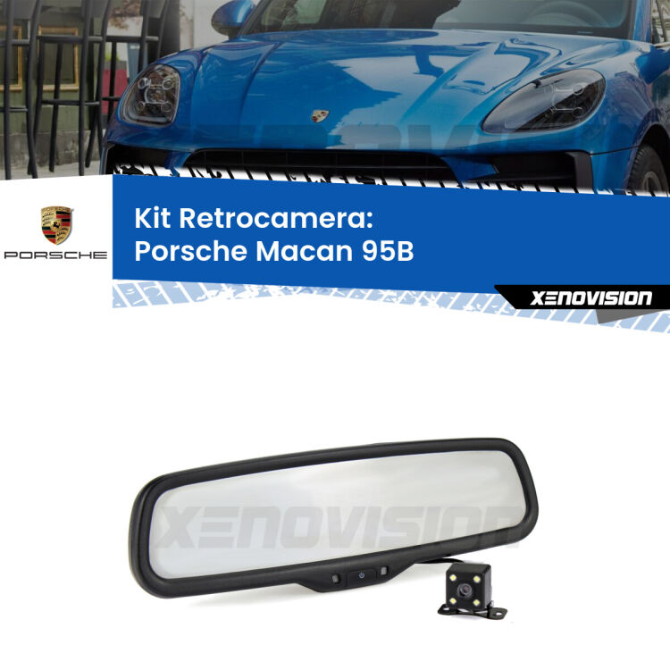 Telecamera e Specchio retrovisore OEM Look con display invisibile per Porsche Macan 95B Kit Telecamera Parcheggio e Specchietto retrovisore con display invisibile per Porsche Macan 95B. Spento è identico all’originale. In retromarcia, l’immagine appare in un riquadro prima invisibile