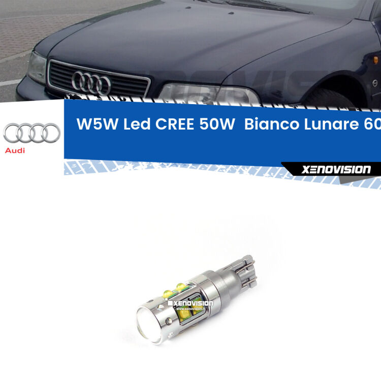 0 Torpedo W5W: LED per Vano Piedi A4 (B5) 1994 -2001 <p><span style="color: #626262;">15.0x volte più luce. </span><span style="color: #626262;">Lampadina Led per vano piedi Audi A4 con 10 chip Led CREE da 5W ciascuno. lluminazione poderosa a 360 gradi, luminosità incredibile. Qualità Massima Garantita.</span></p>