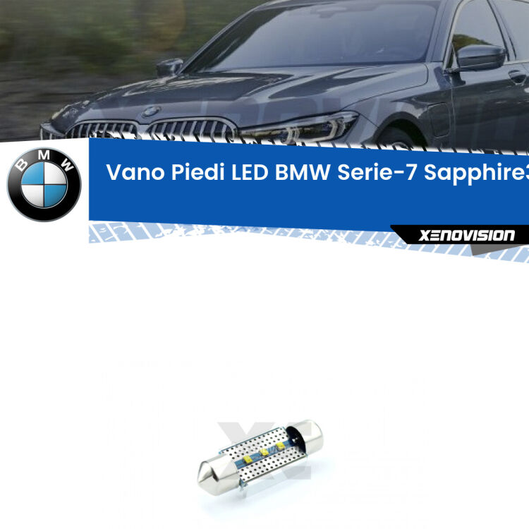 0 Vano Piedi LED BMW Serie-7: LED Sapphire <div><strong>vano piedi LED BMW Serie-7 </strong><strong>(E38) </strong>con 3 chip PHILIPS ZES per una luce incredibilmente potente e pura. Un vero gioiello.</div>
<div> </div>