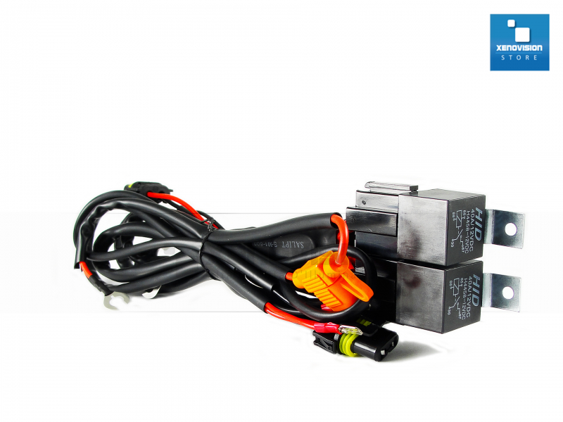 12V 40A Relè Cablaggio K barra fendinebbia Interruttore ON/OFF Faretto per LED Off-road LED Barra luminosa da lavoro K cablaggio  34