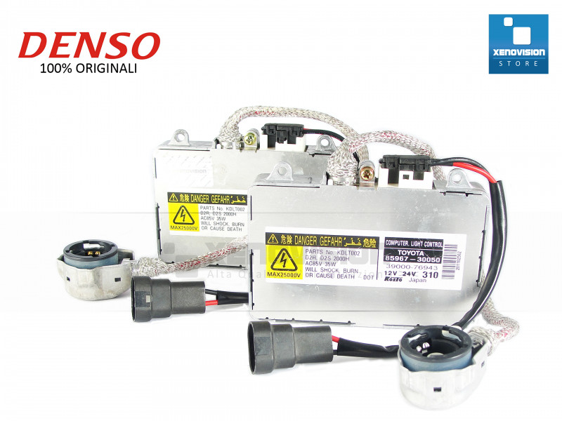 Coppia Centraline Xenon DENSO D2S DDLT002 - 100% Originali, Ricondizionate