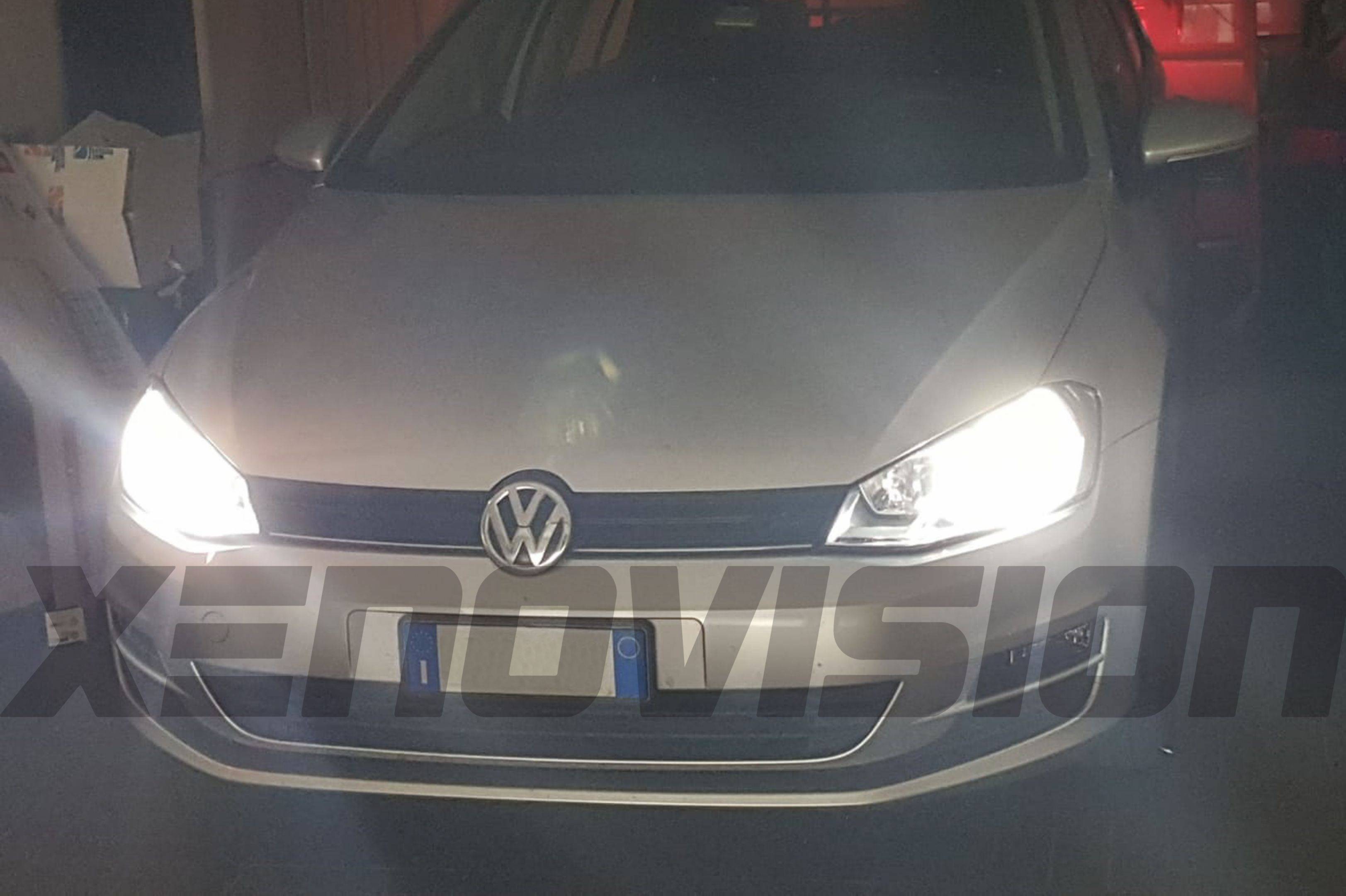 Plafoniera Targa Led Golf 7 : Golf kit anabbaglianti xe eagle led system su misura xenovision