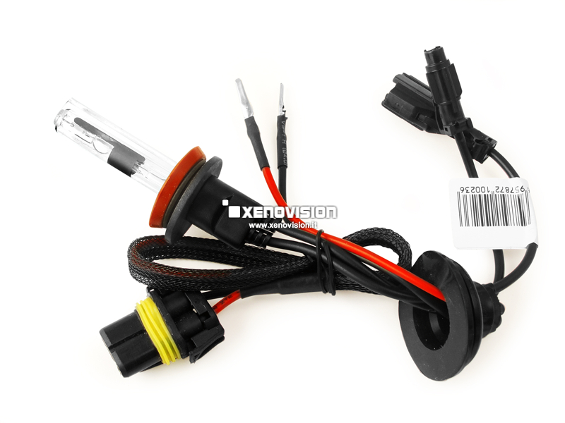 H11-R 6000k Lampada xenon originale Xenovision per kit 35W - Plug Ket