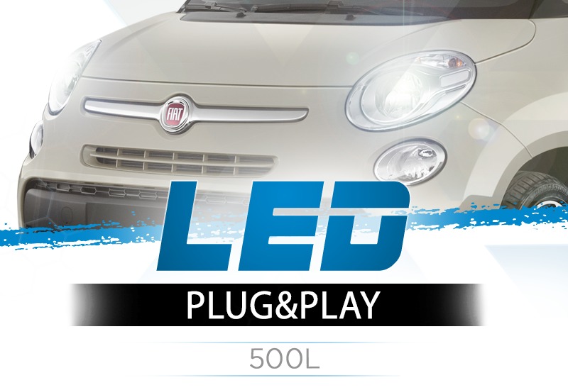 Kit Anabbaglianti X-pro Brightstar LED per Fiat 500L
