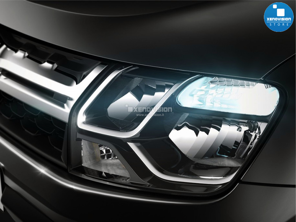 Kit DRL Dacia Duster 2013 in poi - Zero spie - Bianco Lunare 6000k
