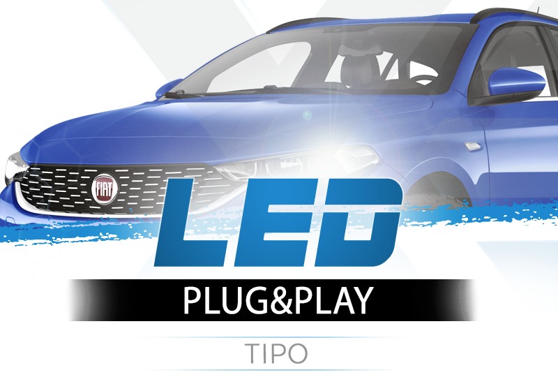 Kit LED Fiat Tipo Anabbaglianti