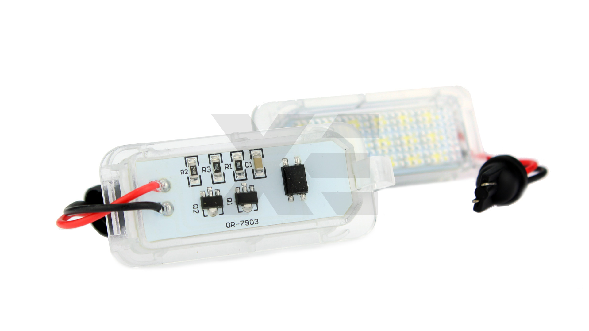 Plafoniere Tonde A Led : Kit plafoniere led targa ford focus mondeo fiesta xenovision