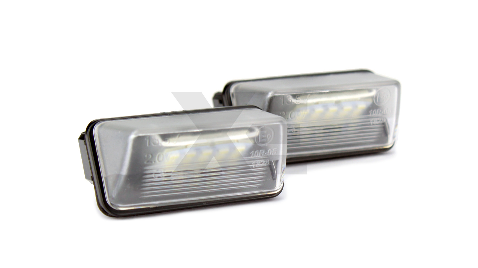 Kit Plafoniere Led Targa Peugeot 206 207 306 307 308 406 407 5008