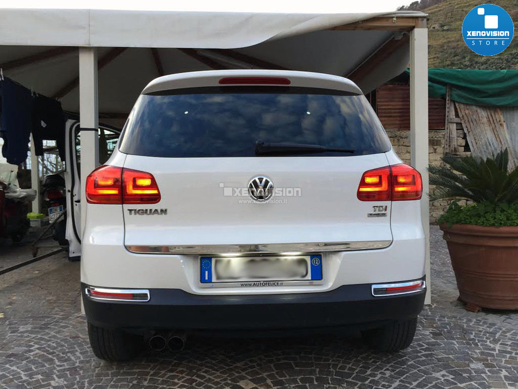 Plafoniera Targa Led Golf 7 : Kit plafoniere led targa volkswagen tiguan touareg passat xenovision