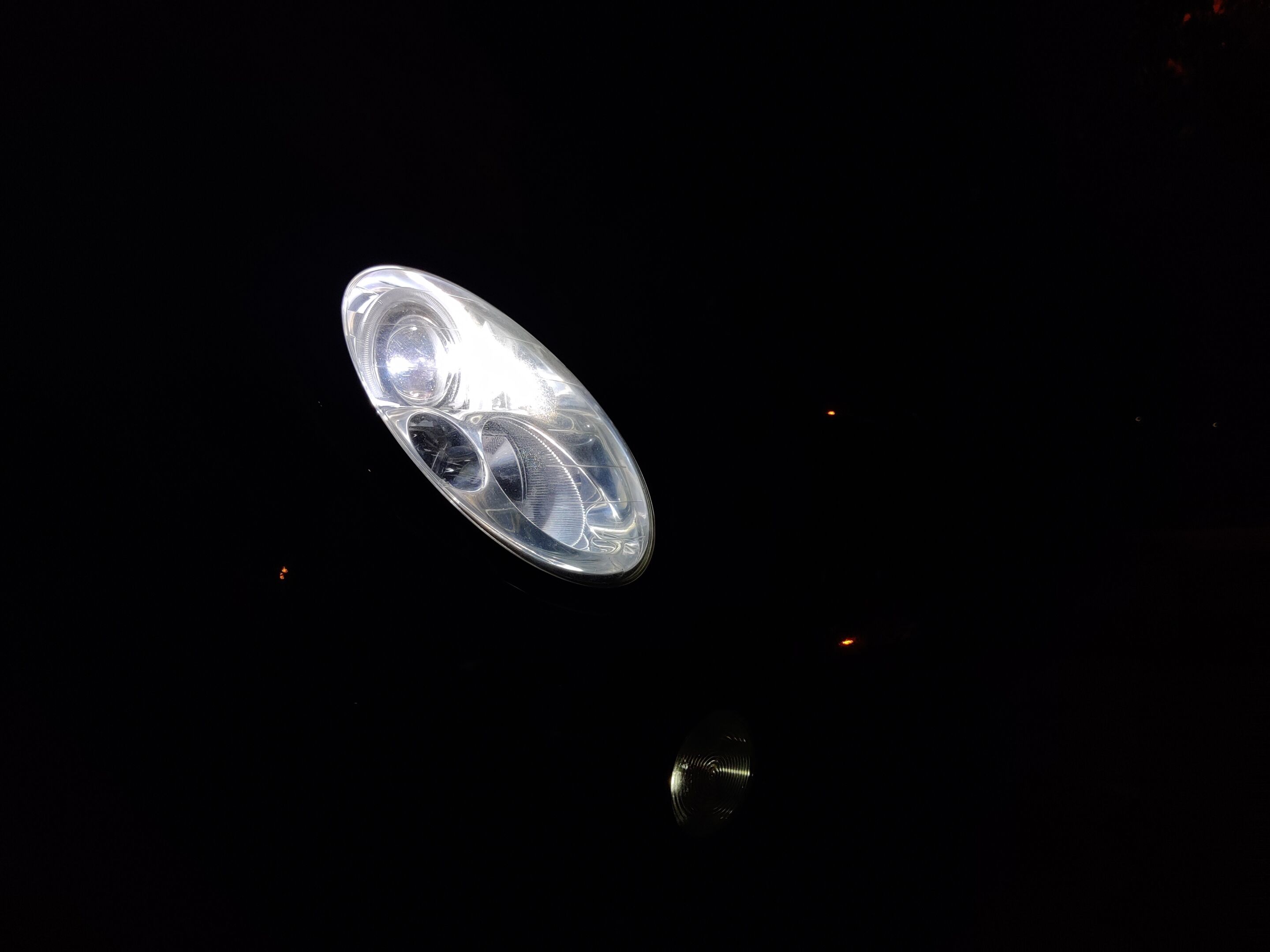 2,5 Zoll Bi LED Projektor Linsen für Scheinwerfer H7 LED H4 H1 H11 9005 9006 Angel Eyes Blinker Scheinwerfer Auto Lichter Upgrade (Color : With D Shrouds 2,5 Zoll Bi LED Projektor Linsen für Scheinwerfer H7 LED H4 H1 H11 9005 9006 Angel Eyes Blinker Scheinwerfer Auto Lichter Upgrade (Color : With D Shrouds