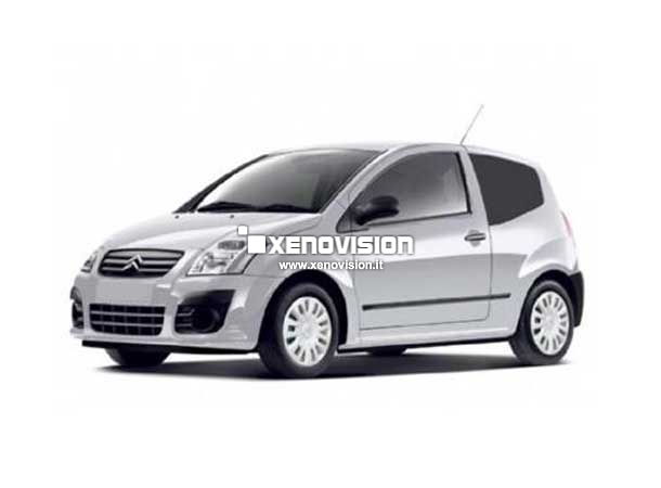 Kit Xenon Citroen C2 - dal 2002 al 2010 - Bixenon 35W e Led - 6000k