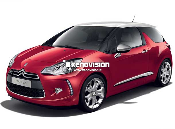 Kit Xenon Citroen DS3 - 2010 in poi - Xenon 35W in tinta con i Led