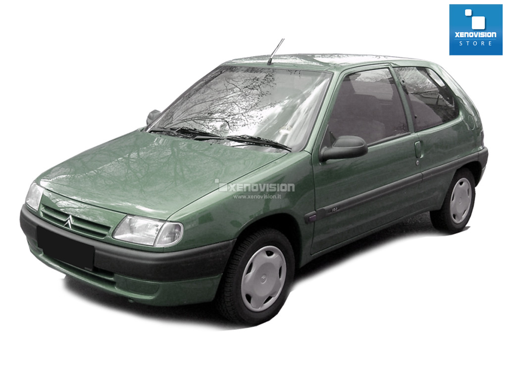 Kit Xenon Citroen Saxo - 1996 a 2004 - Bixenon 35W e Led - 6000k