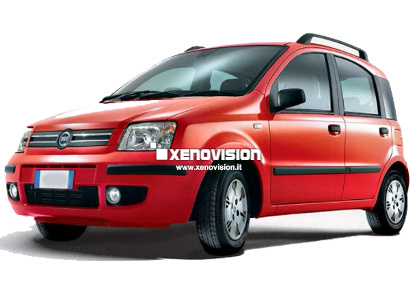 Kit Xenon Fiat Panda - 2003 a 2012 - BiXenon 35W e Luci Posizione - 6000k