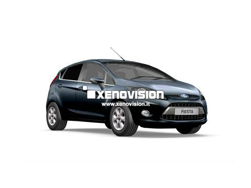 Kit Xenon Ford Fiesta - da 2008 a 2012 - Lenticolare - Xenon 35W e Led Posizione - 6000k