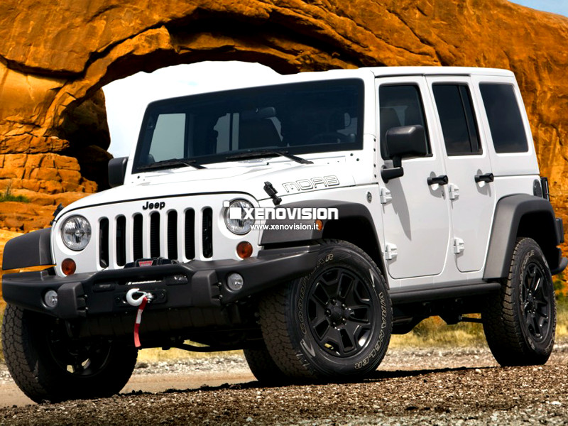 Kit Xenon Jeep Wrangler JK - 2007 in poi - BiXenon 35W - 6000k