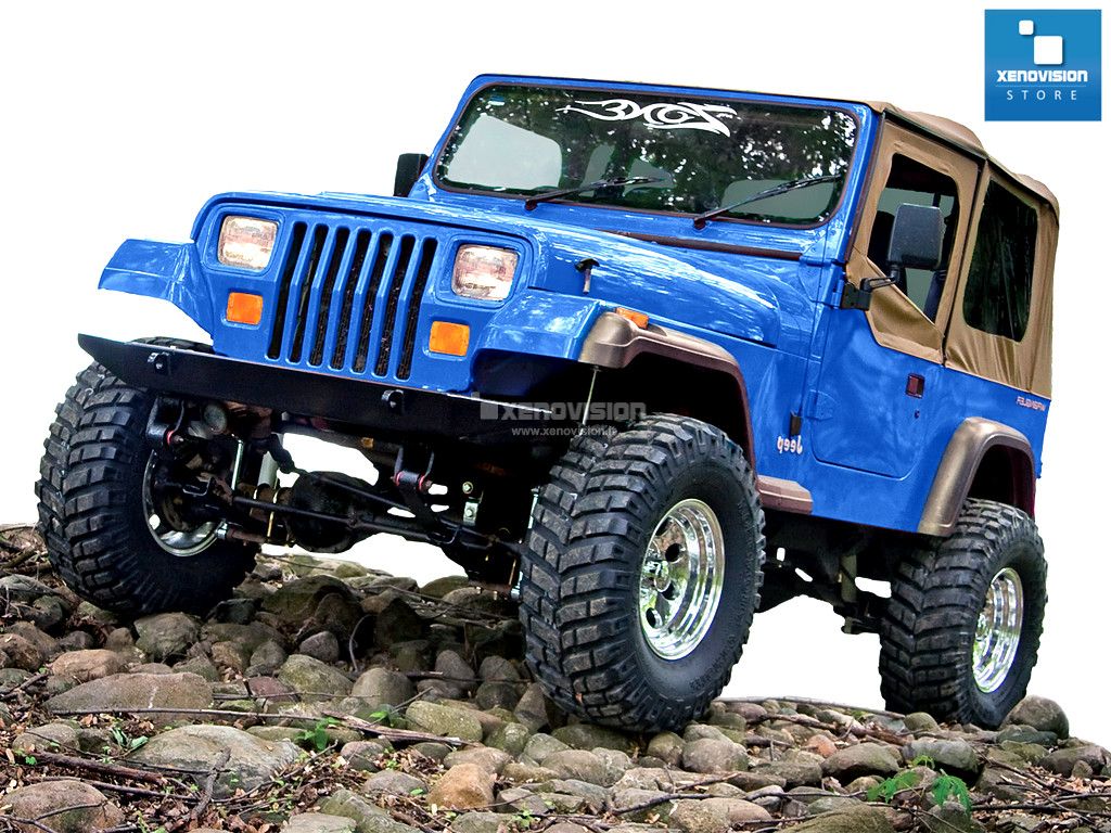 Kit Xenon Jeep Wrangler YJ - 1987 al 1996 - BiXenon 55W - 6000k