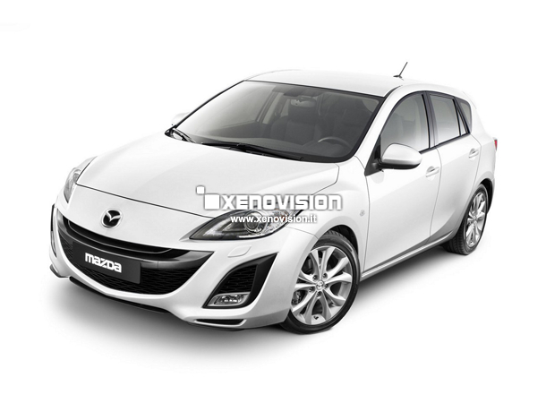 Kit Xenon Mazda 3 - 2009 a 2013 - Xenon 35W e Led Posizione - 6000k