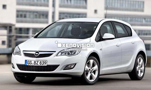 Kit Xenon Opel Astra J - 2009 a 2015 - Xenon 35W e DRL - 6000k