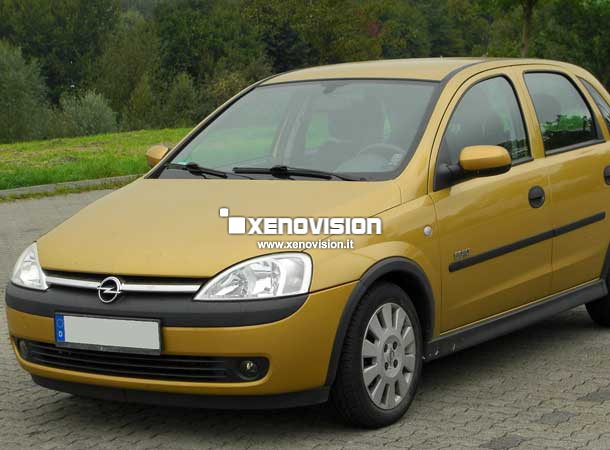 Kit Xenon Opel Corsa C - 2000 a 2005 - Xenon 35W e Luci Posizione - 6000k
