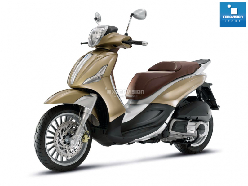 Kit Xenon Piaggio Beverly - 2010 in poi - Anabb. + Abb. Xenon 35W in tinta ai led - 6000
