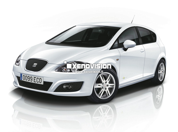 Kit Xenon Seat Leon - 2005 al 2012 - Xenon 35W e Led Posizione - 6000k