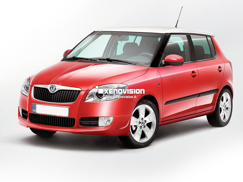 Kit Xenon Skoda Fabia - 2007 al 2014 - Xenon 35W e Led Posizioni - 6100k