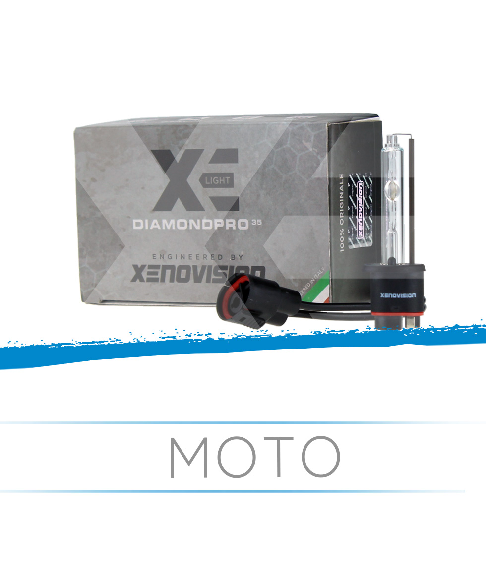 Kit Xenon Slim Moto H11-R 35W 64Bit Xenovision Bianco Lunare 6000k