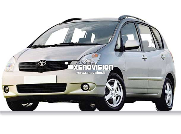 Kit Xenon Toyota Corolla Verso E121 - 2001 a 2006 - Xenon 35W e Led - 6000k
