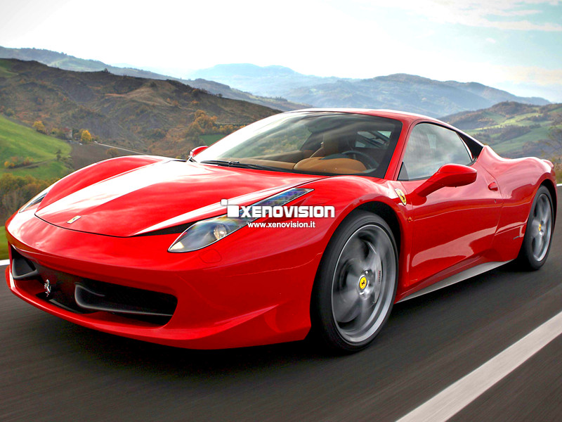 Lampade Xenon Ferrari 458 Italia - 2009 in poi - Xenon 35W - 6000k